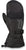 Dakine Leather Scout Mittens Black Top View