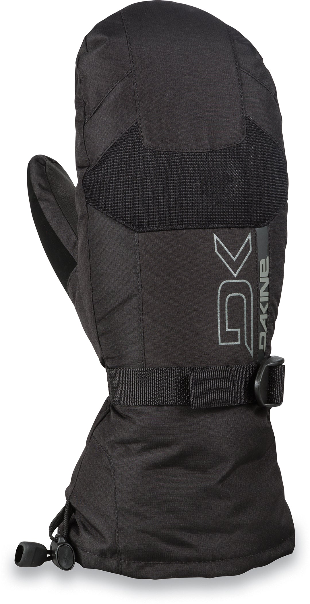 Dakine Leather Scout Mittens Black Top View