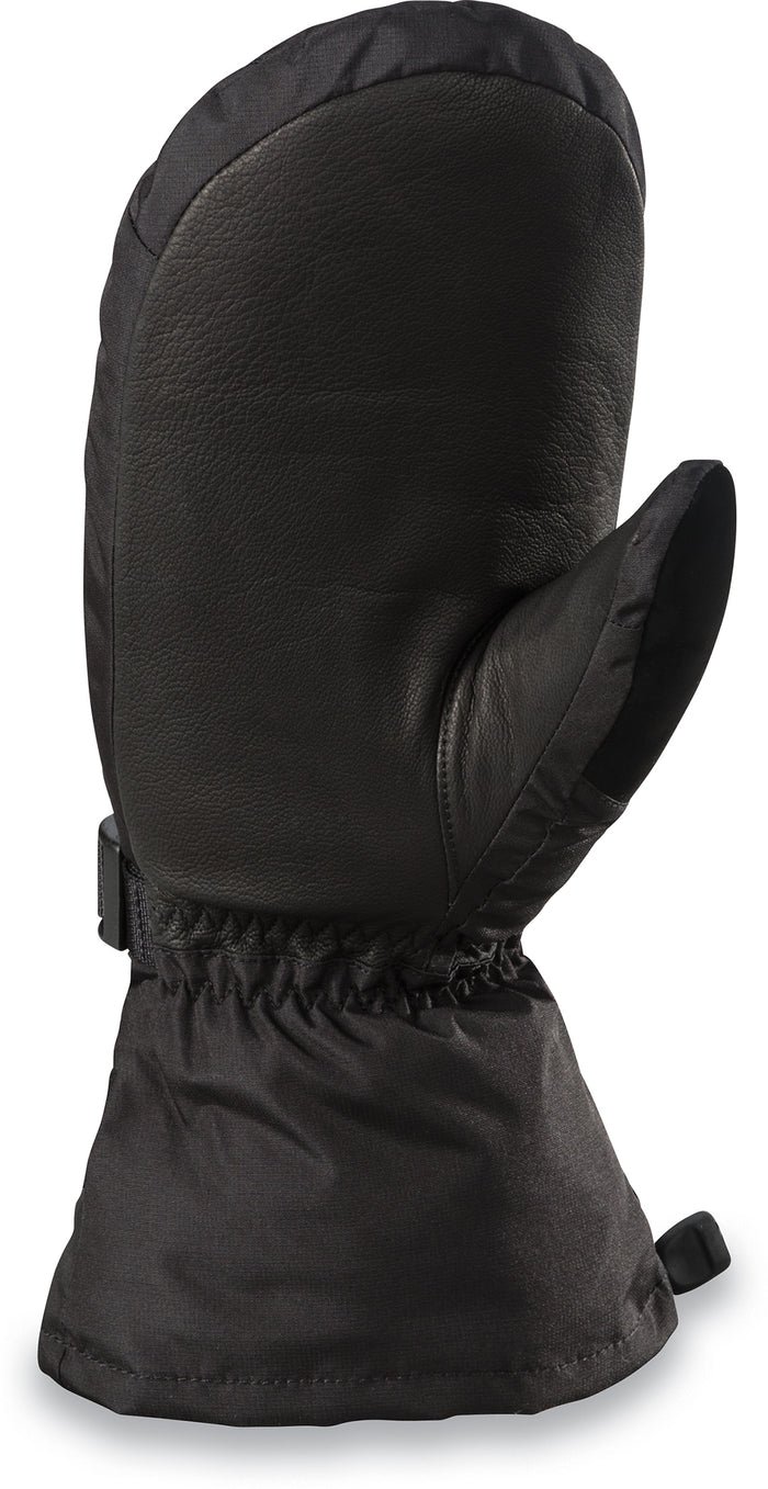 Dakine Leather Scout Mittens Black Bottom View