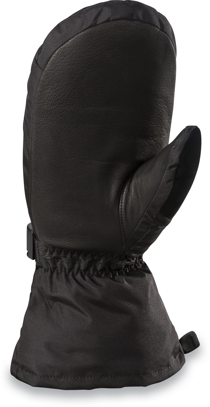 Dakine Leather Scout Mittens Black Bottom View