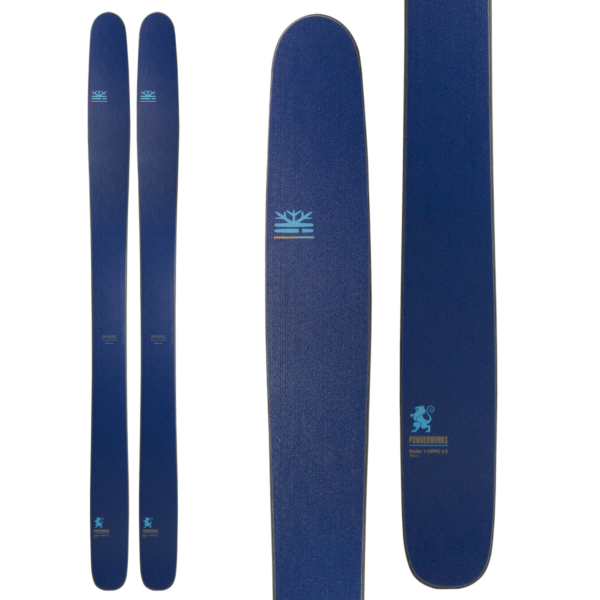 DPS Wailer 112 RPC 2.0 - Powderworks Edition Skis 2017