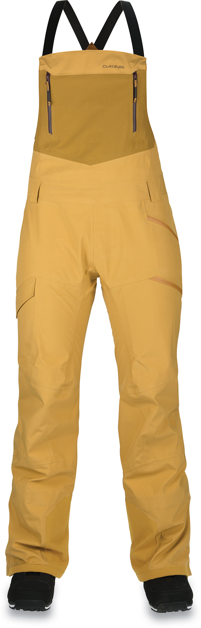 Dakine Beretta 3L GORE-TEX Bibs - Women's Lil Buck/Buckskin Front View