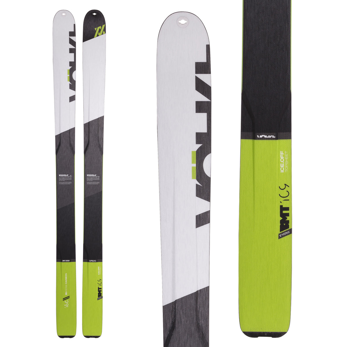 Volkl V-Werks BMT 109 Skis 2017 Top View