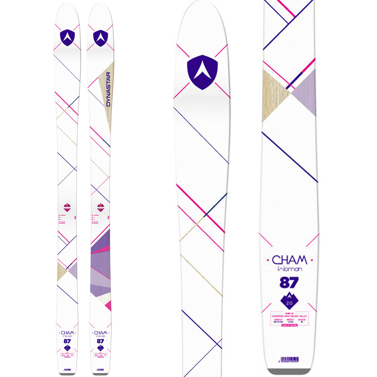 Dynastar Cham 2.0 W 87 Skis - Women's 2017