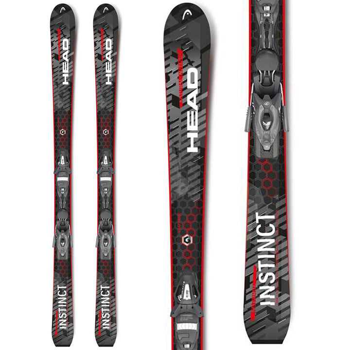 Head Natural Instinct Skis + PR 10 Ski Bindings 2016