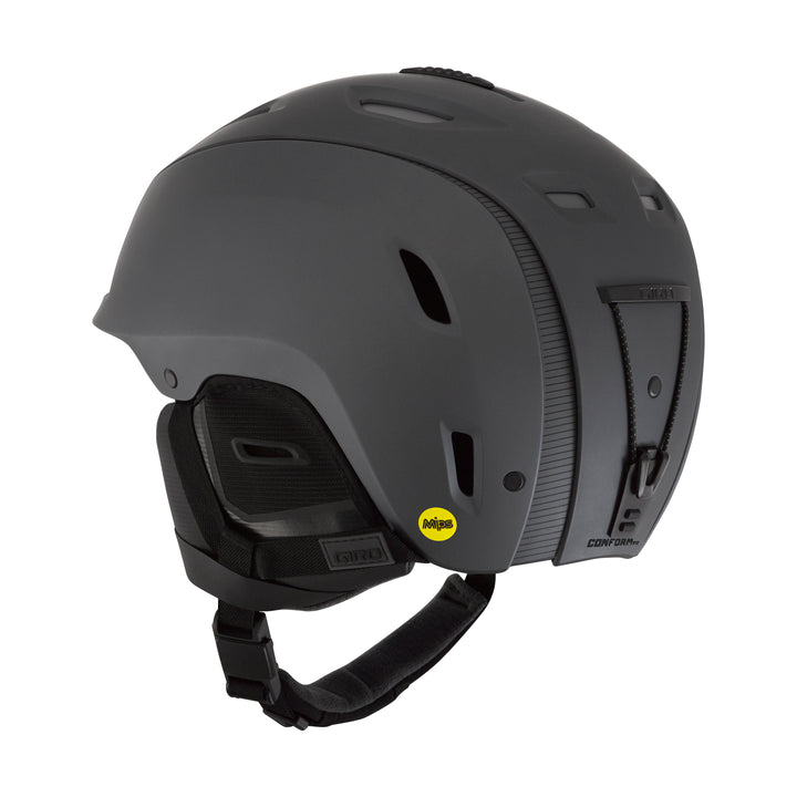 Giro Range MIPS Helmet Matte Titanium Back View