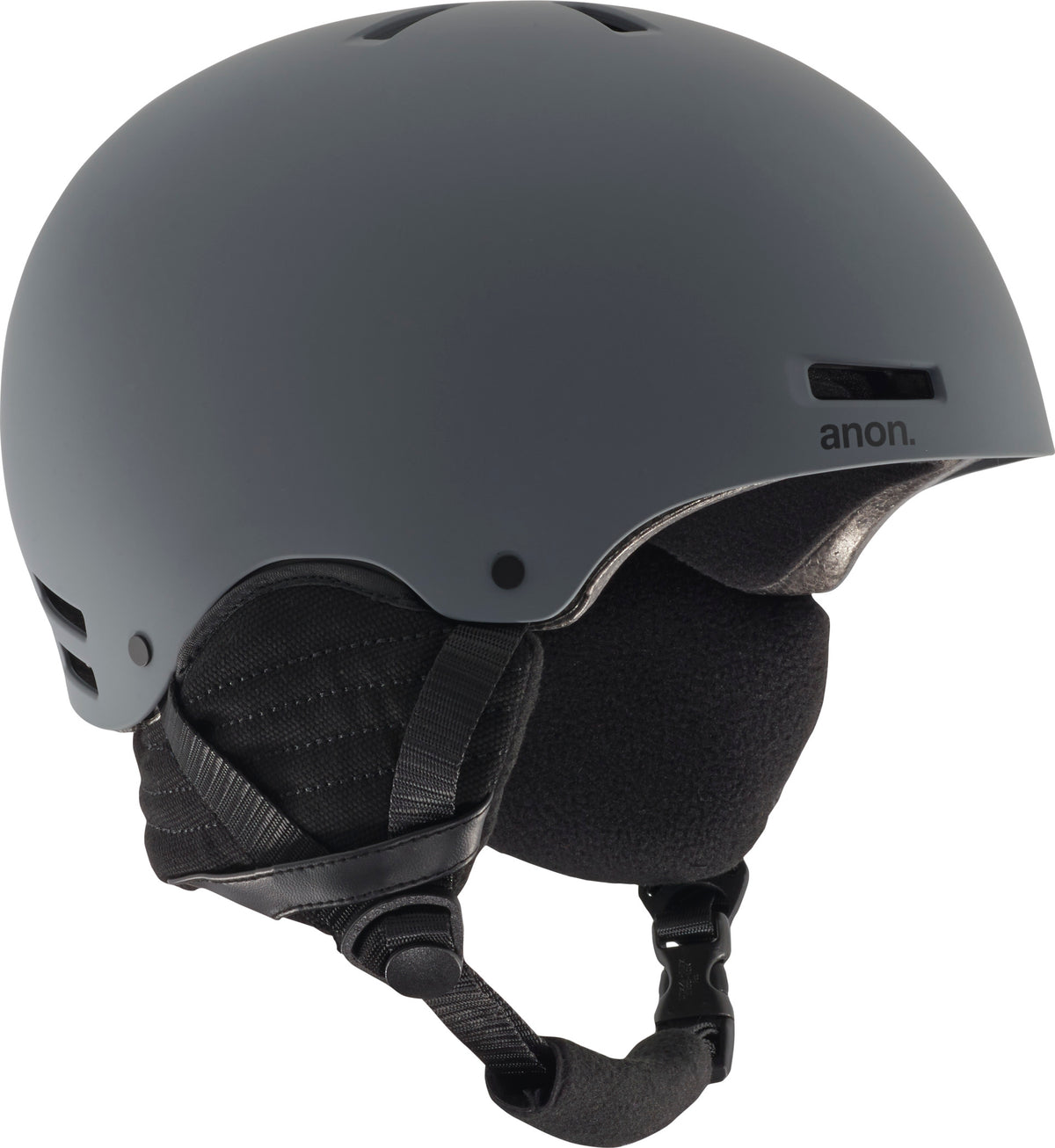 Anon Raider Helmet Dark Gray Side View