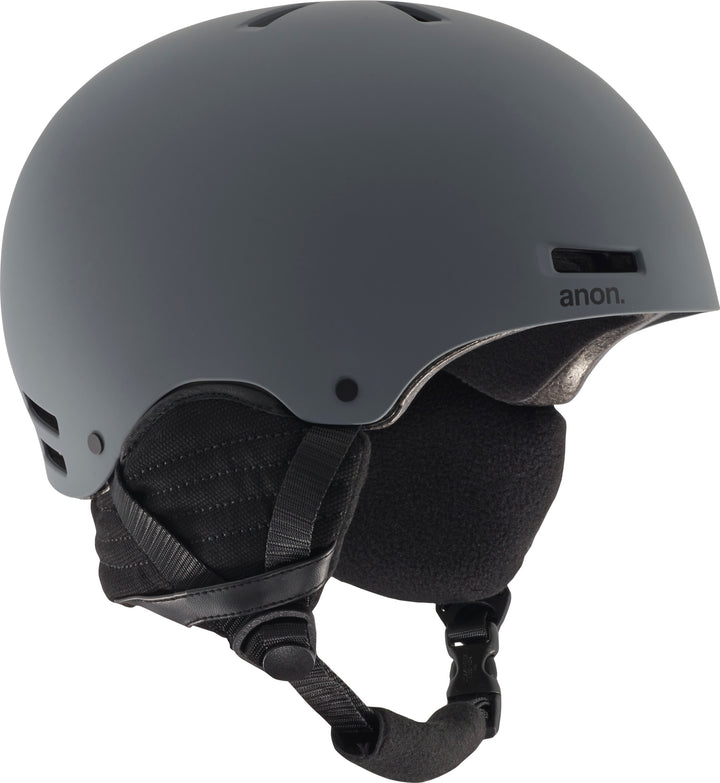 Anon Raider Helmet Dark Gray Side View