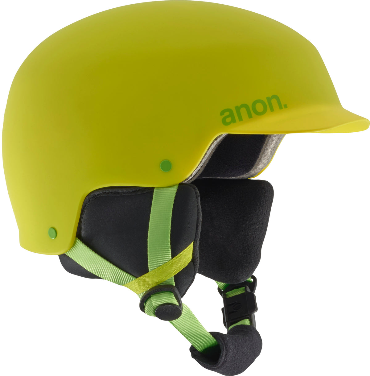 Anon Scout Helmet - Big Kids' Ricky Green Side View
