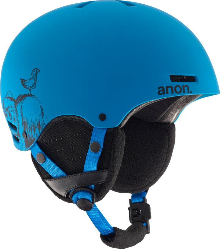 Anon Rime Helmet - Big Kids' Sulley Blue Side View