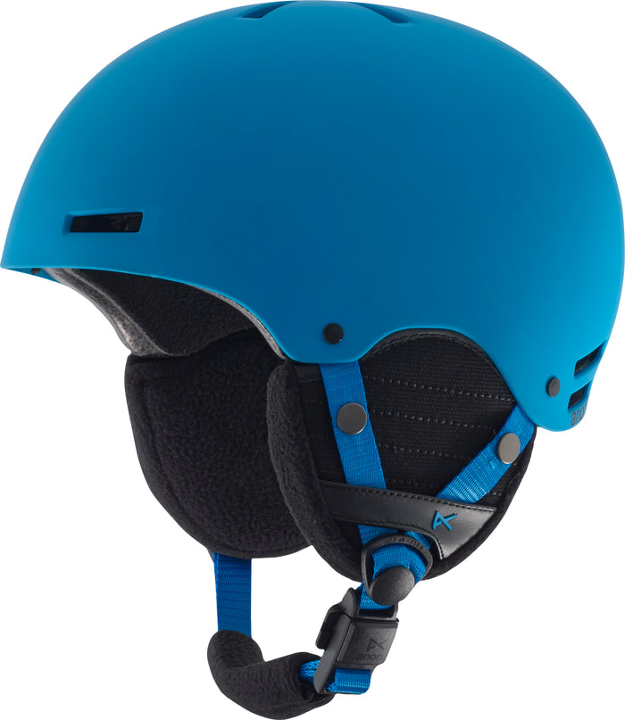 Anon Rime Helmet - Big Kids' Sulley Blue Side View