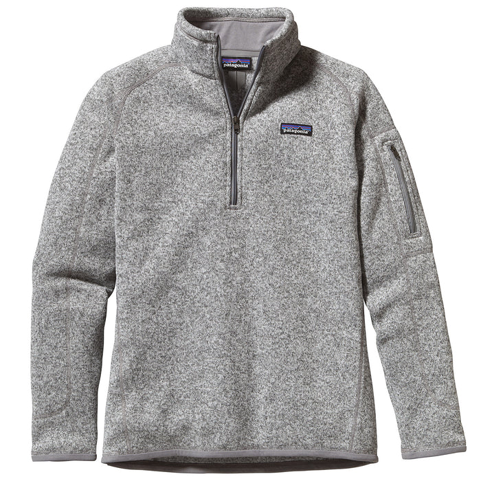 Patagonia Better Sweater® 1/4 Zip Pullover Fleece - Women's Birch White