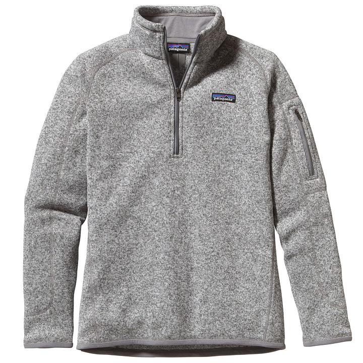 Patagonia Better Sweater® 1/4 Zip Pullover Fleece - Women's Birch White