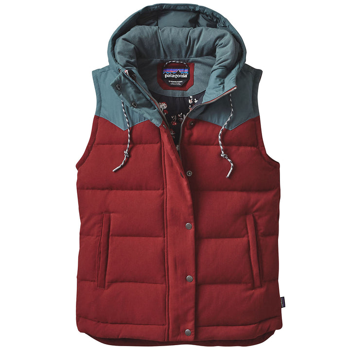 Patagonia Bivy Hooded Down Vest - Women's Drumfire Red