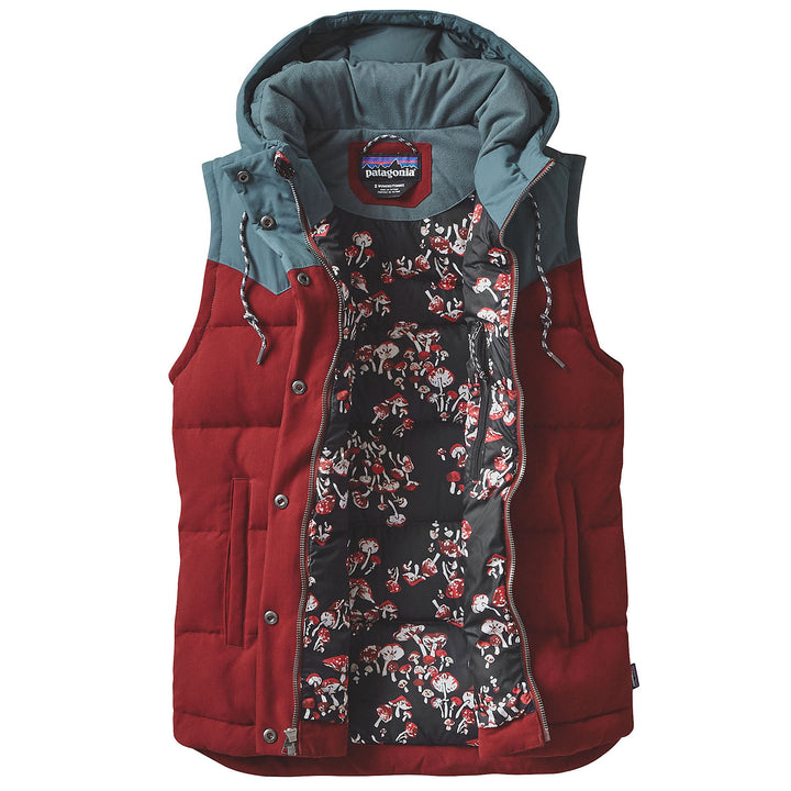 Patagonia Bivy Hooded Down Vest - Women's Drumfire Red