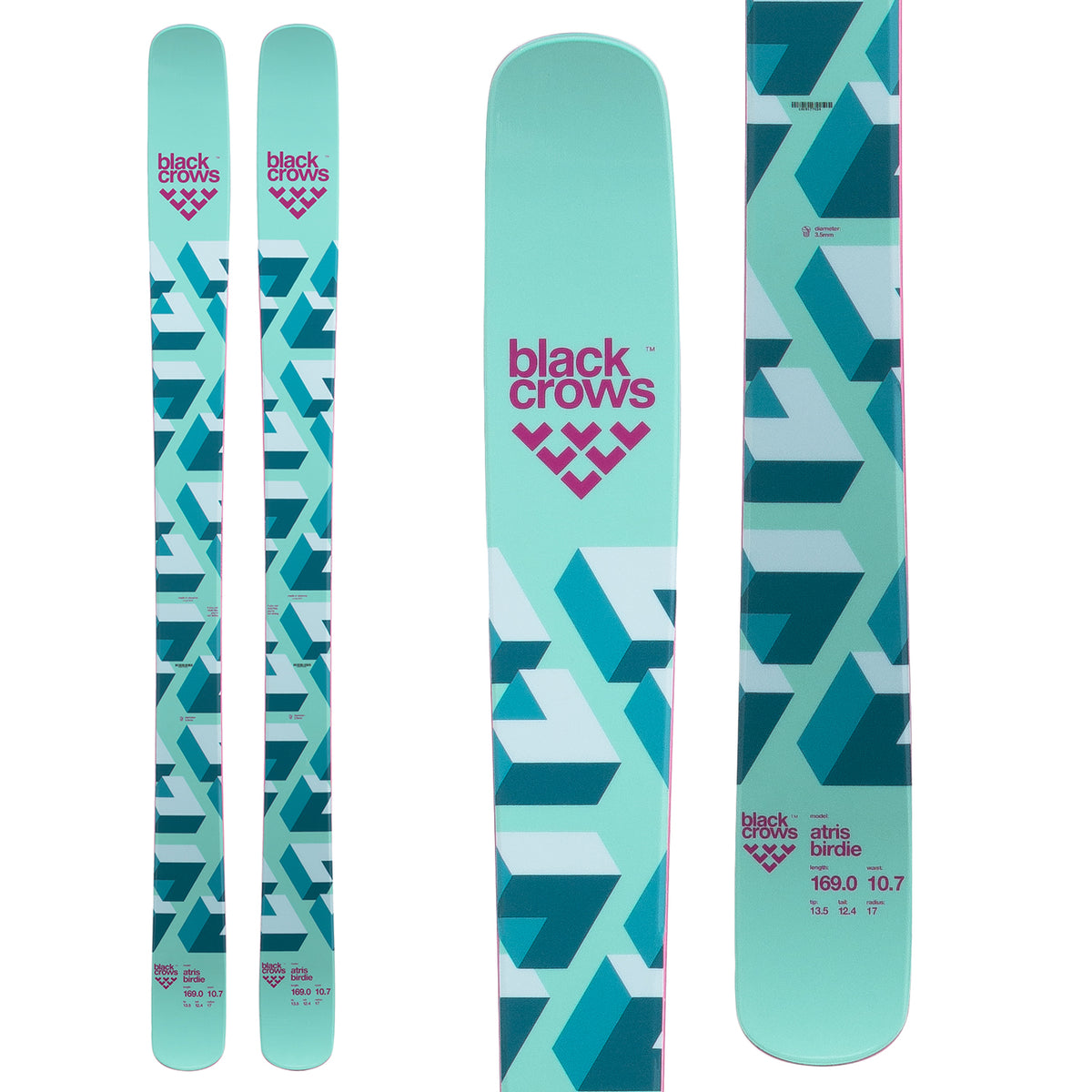 Black Crows Atris Birdie Skis - Women's 2017