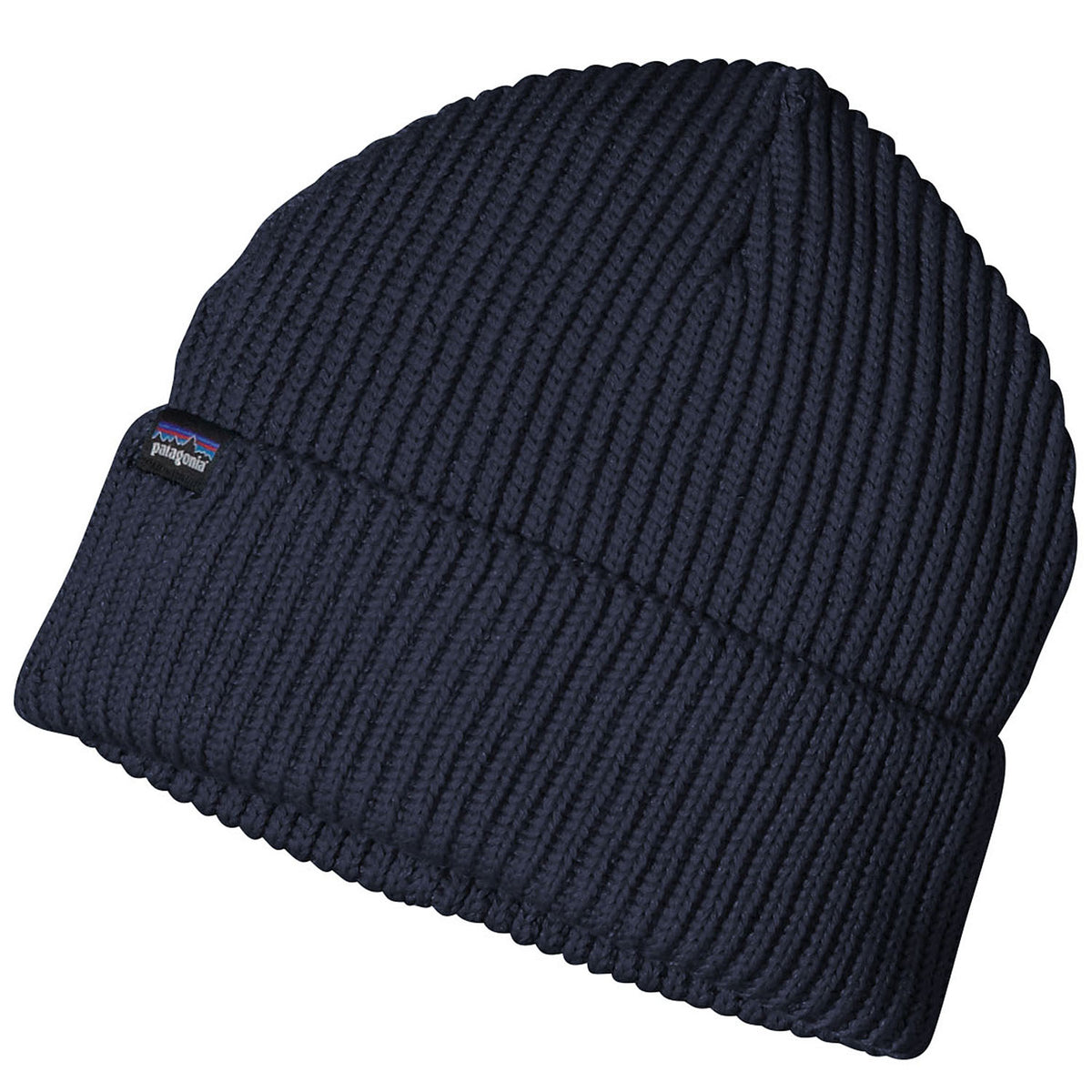 Patagonia Fishermans Rolled Beanie Navy Blue