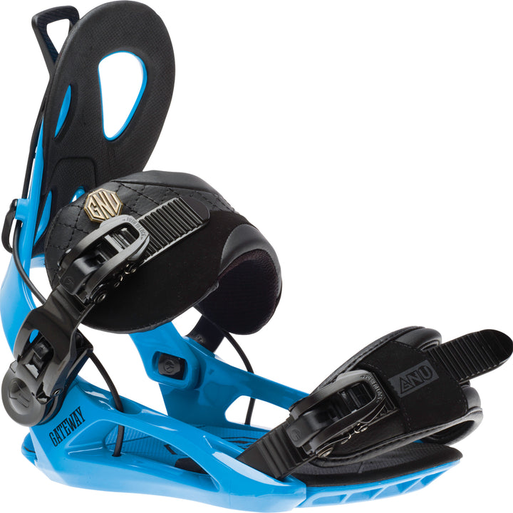 GNU Gateway Snowboard Bindings 2017 Blue
