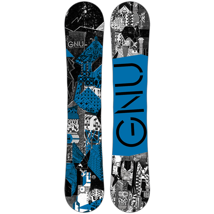 GNU Carbon Credit BTX Snowboard 2017 Blue