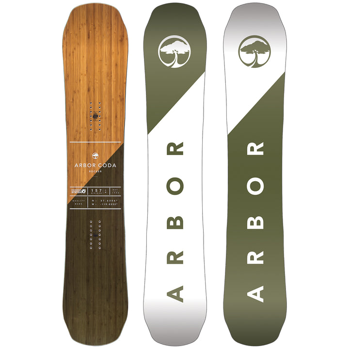 Arbor Coda Rocker Snowboard 2017