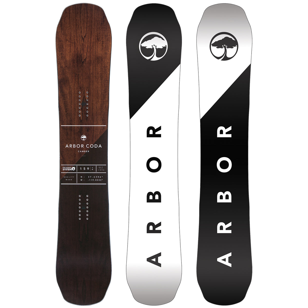 Arbor Coda Camber Snowboard 2017