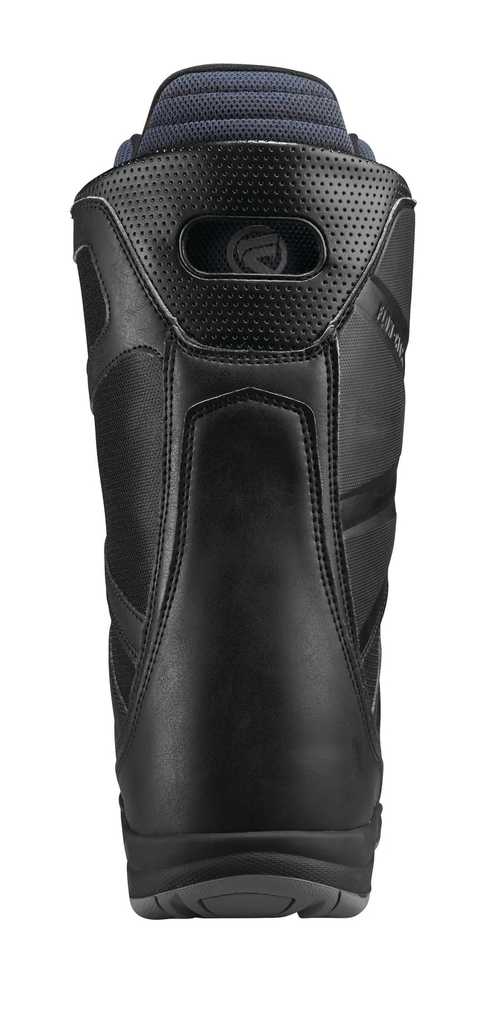 Flow Aero Coiler Boa Snowboard Boots 2017 Black Back View