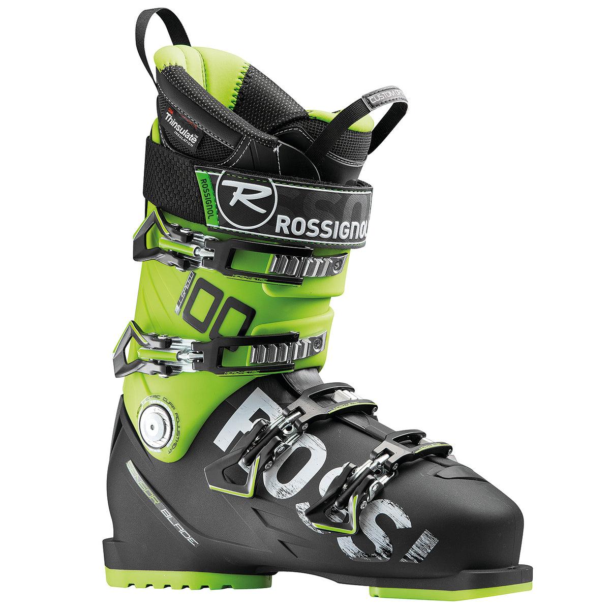 Rossignol AllSpeed 100 Ski Boots 2017 Black/Green