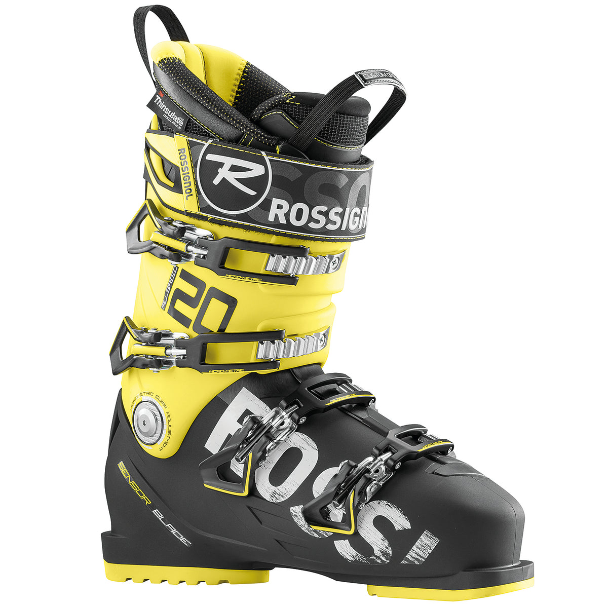 Rossignol AllSpeed 120 Ski Boots 2017 Black/Yellow