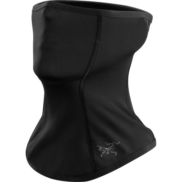 Arc'teryx Phase AR Neck Gaiter Black Front View