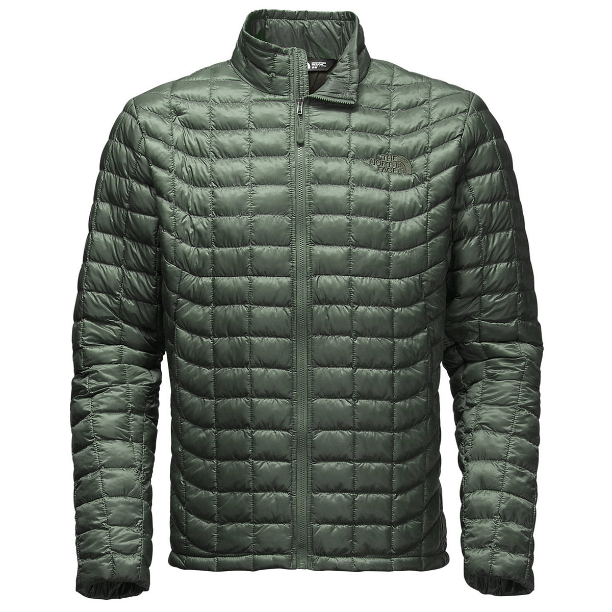 The North Face ThermoBall Full Zip Jacket Duck Green - Past Season