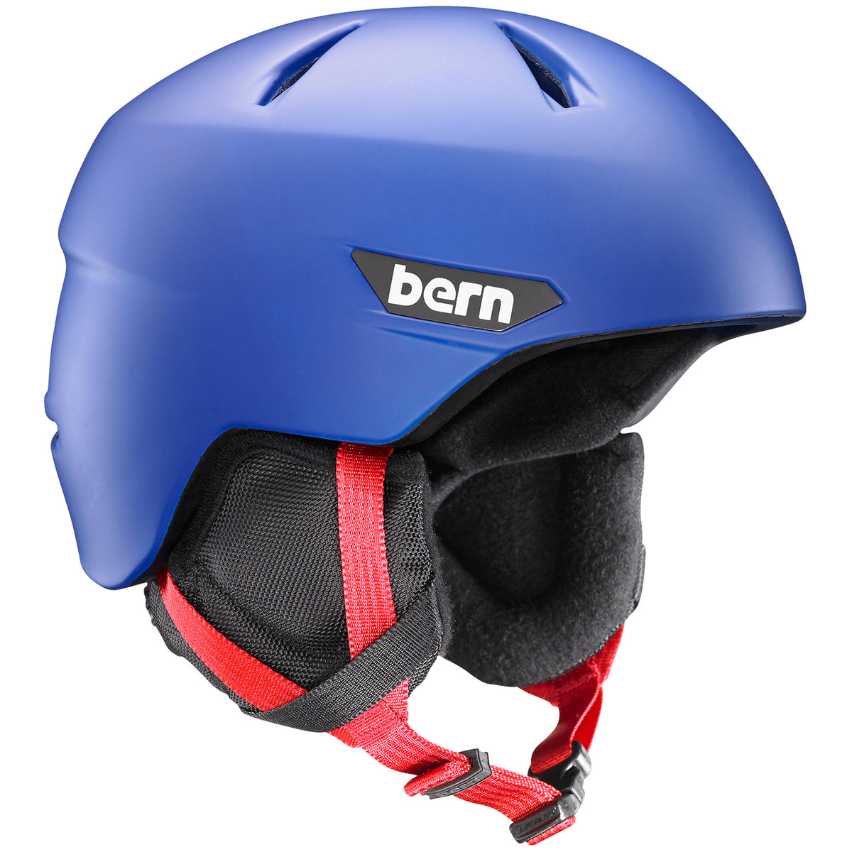Bern Weston Jr. Helmet - Big Boys' Matte Cobalt Blue