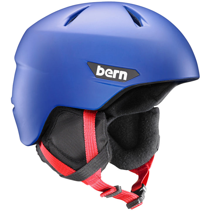 Bern Weston Jr. Helmet - Big Boys' Matte Cobalt Blue