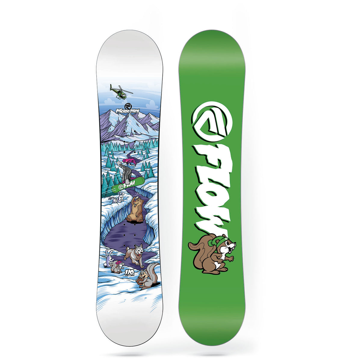 Flow Micron Mini Snowboard - Little Kids' 2017