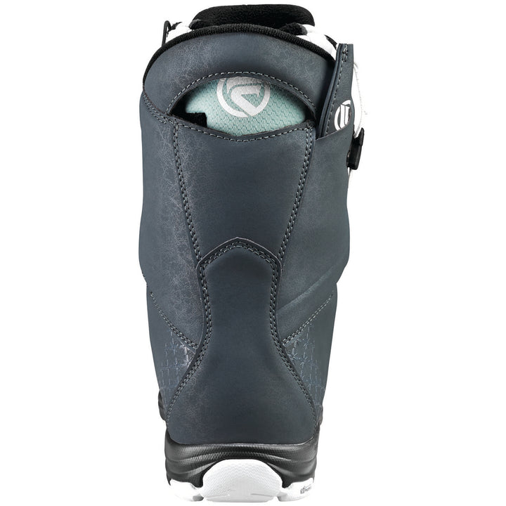Flow Lunar Hybrid Boa Snowboard Boots - Women's 2017 Gunmetal Back View