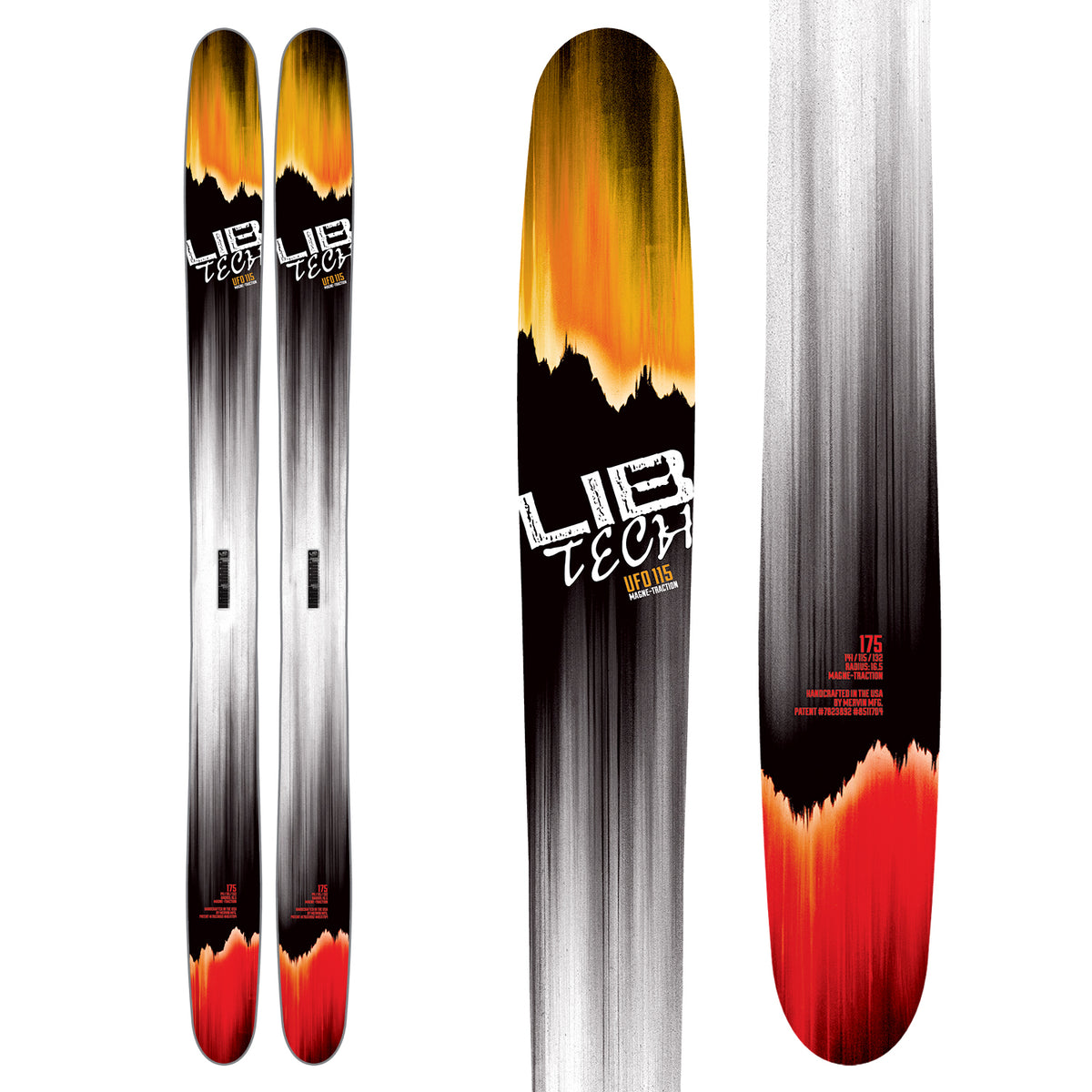 Lib Tech UFO 115 Skis 2017