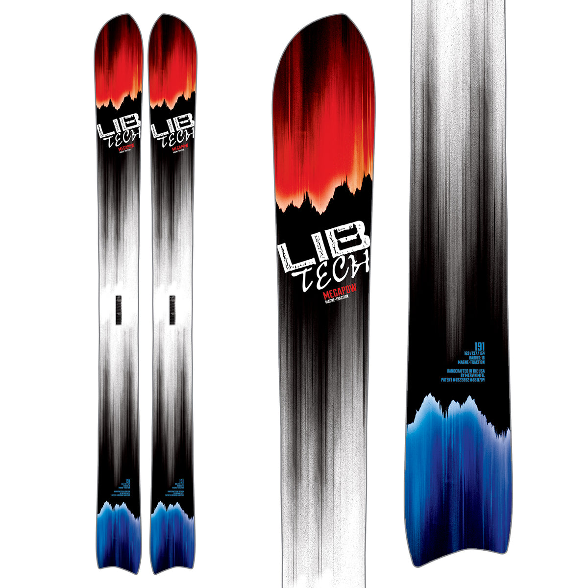 Lib Tech Mega Pow Skis 2017