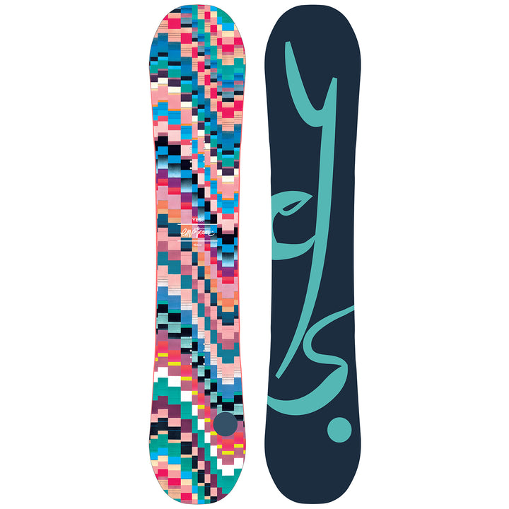 Yes. Emoticon Snowboard - Women's 2017