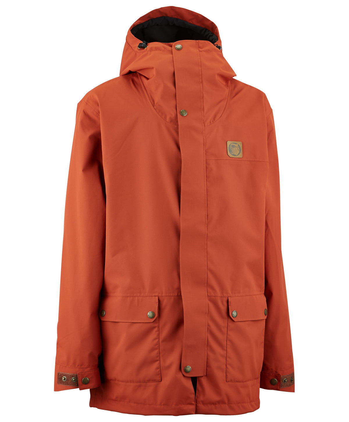 Airblaster Yeti Beast Jacket Rust Front View
