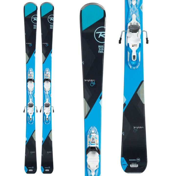 Rossignol Temptation 84 Skis + Look Xpress W 11 Bindings - Women's 2017