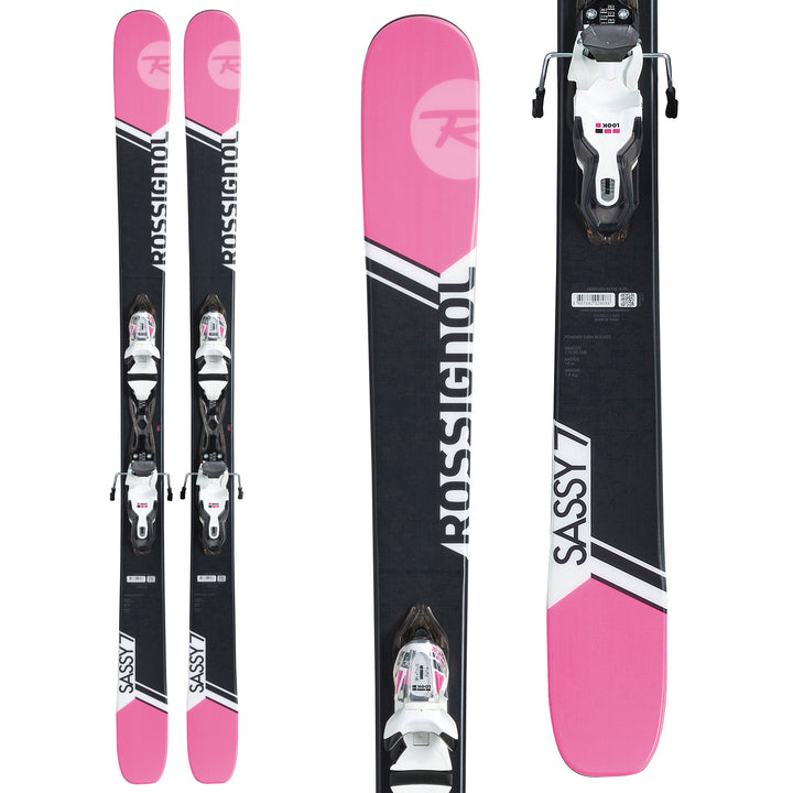 Rossignol Sassy 7 Skis + Look Xpress W 11 Bindings - Women's 2017