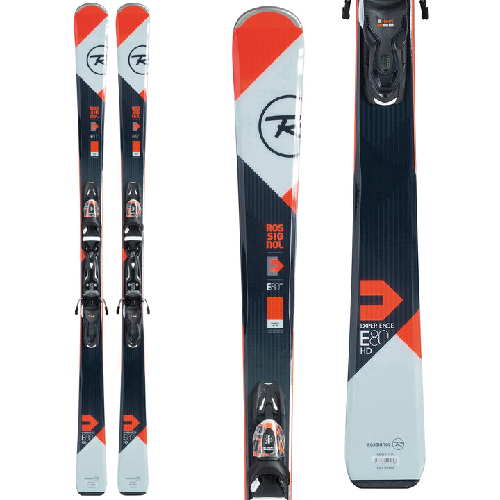 Rossignol Experience 80 HD Skis + Look Xpress 11 Bindings 2017