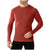 Smartwool Merino 250 Base Layer Crew Top Moab Rust Heather