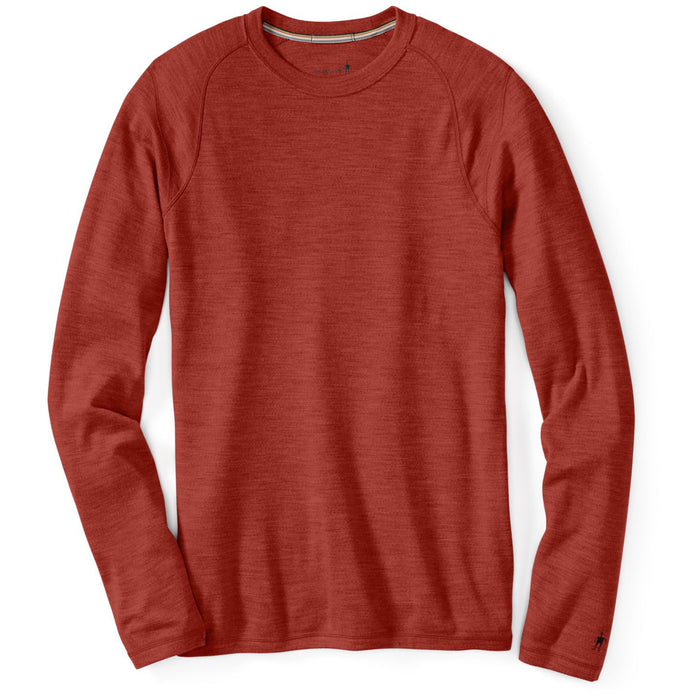 Smartwool Merino 250 Base Layer Crew Top Moab Rust Heather