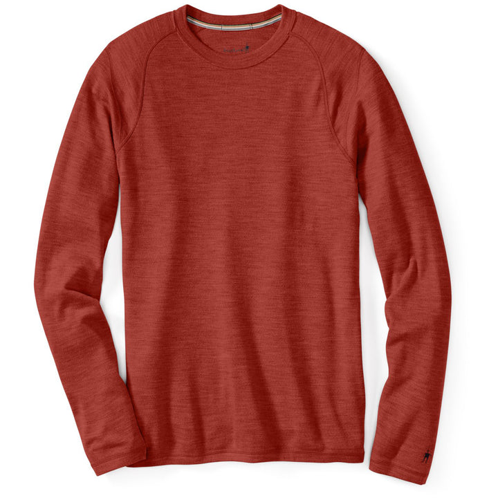 Smartwool Merino 250 Base Layer Crew Top Moab Rust Heather