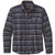 Patagonia Lightweight Fjord Flannel Arborist: Navy Blue Front View