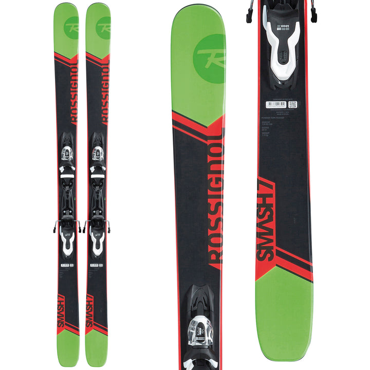 Rossignol Smash 7 Skis + Look Xpress 11 Bindings 2017
