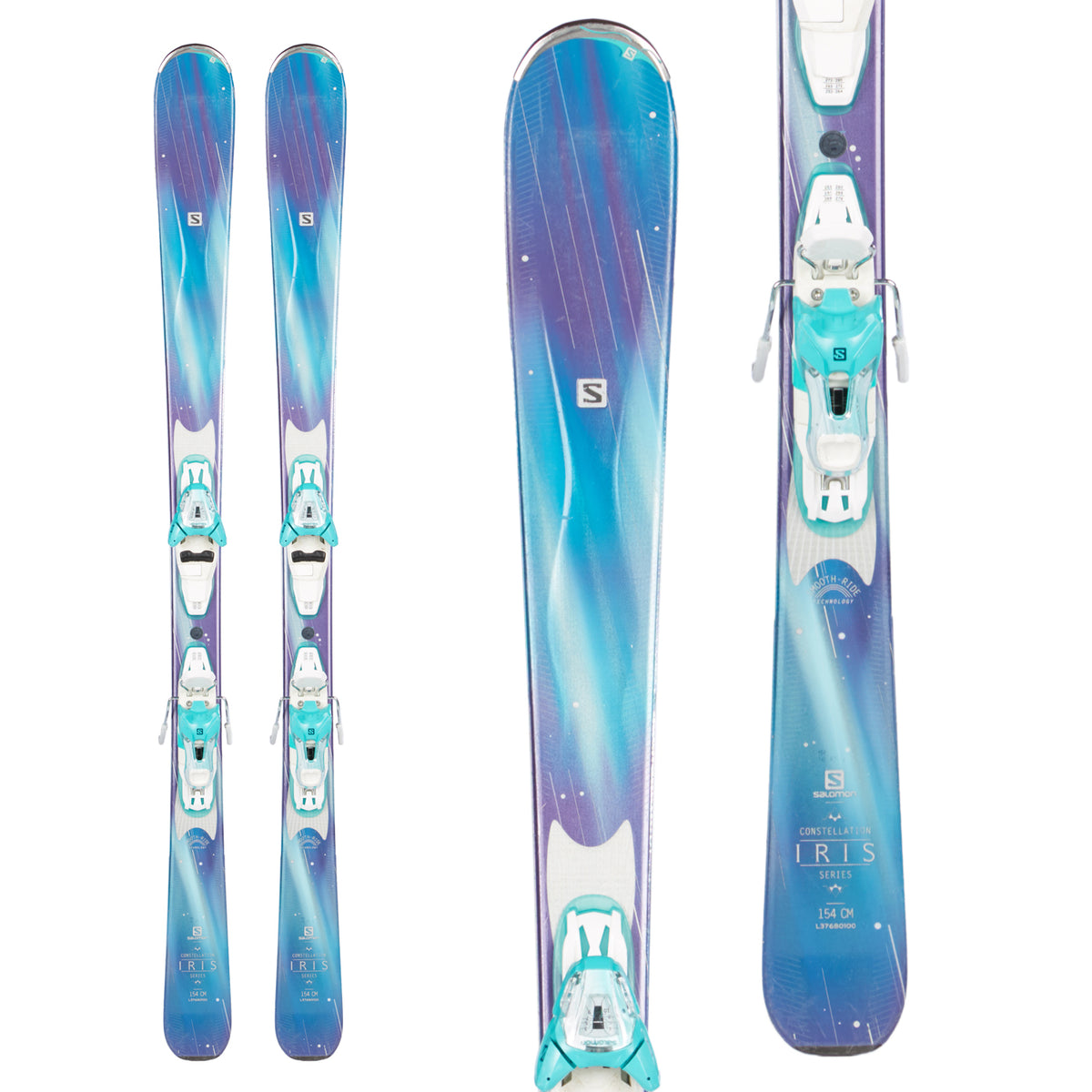 Salomon Iris Skis + E Lithium 10 Bindings - Women's 2016