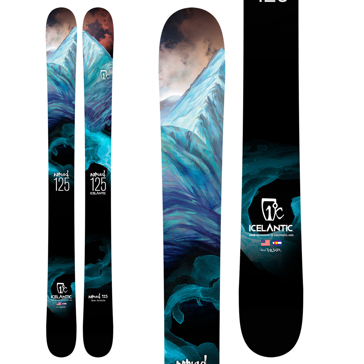 Icelantic Nomad 125 Skis 2017