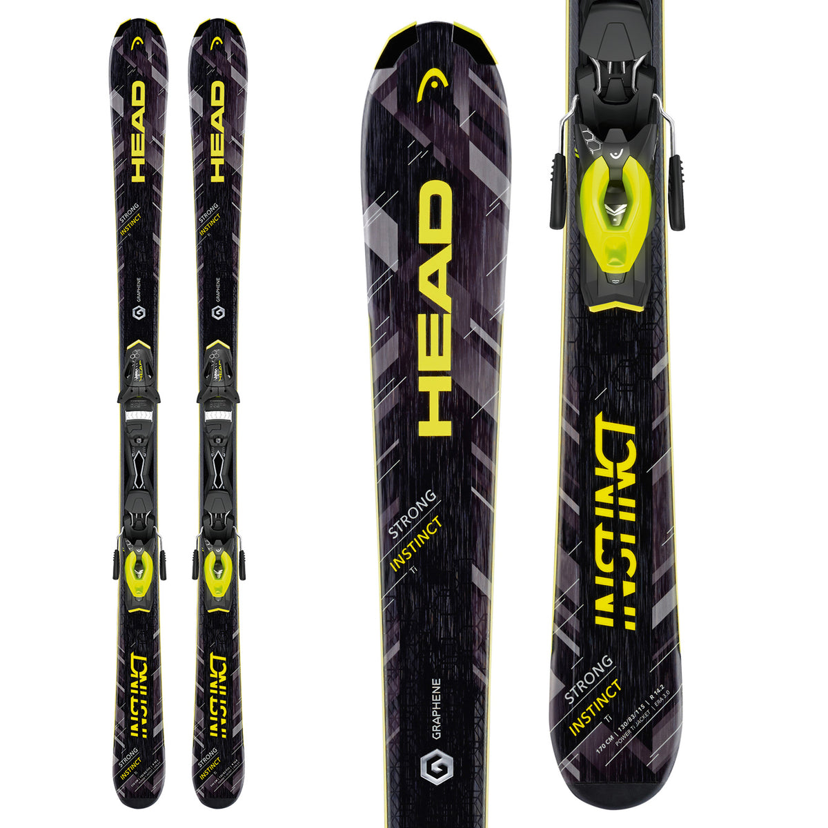 Head Strong Instinct Ti Skis + PRX 11 Bindings 2017