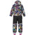 Burton Minishred Illusion Onepiece - Little Girls' Animalia Back View